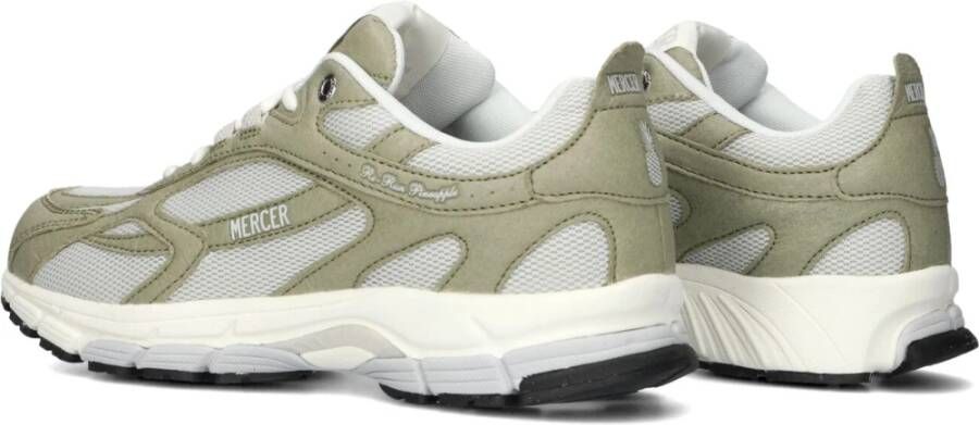 MERCER AMSTERDAM Lage Sneakers Dames Re-run Pineapple Sneaker Maat: 36 Materiaal: Mesh Kleur: Groen - Foto 3