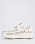 Mercer Amsterdam The Re-Run MAX Cactus | White Brown Wit Mesh Lage sneakers Unisex - Thumbnail 3