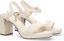 Mexx Beige Platte Sandalen voor Vrouwen Beige Dames - Thumbnail 2