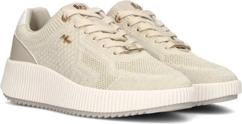 Mexx Beige Textiel Sneakers Nina Beige Dames