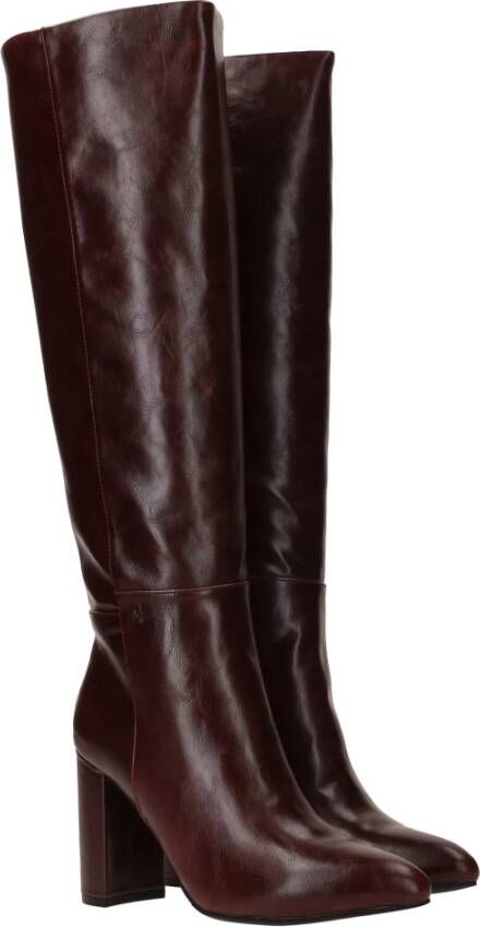 Mexx Bordeaux Krystal Indy Ritslaarzen Red Dames