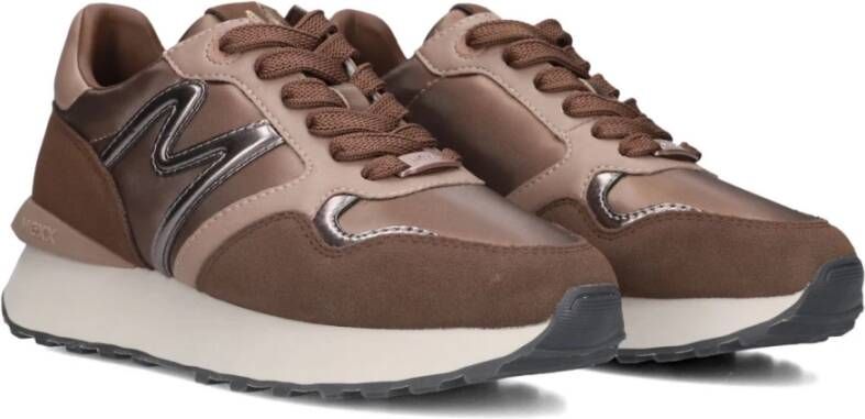 Mexx Bruine Dames Sneakers Juju Humper Brown Dames