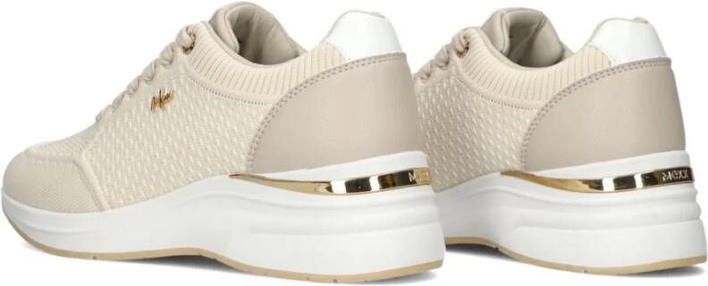 Mexx Lage Beige Textiel Sneakers Dames Beige Dames