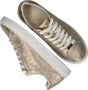 Mexx Metallic Gouden Sneakers met Print Yellow Dames - Thumbnail 6