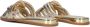 Mexx Twisted Gold Slippers Natalya Yellow Dames - Thumbnail 10