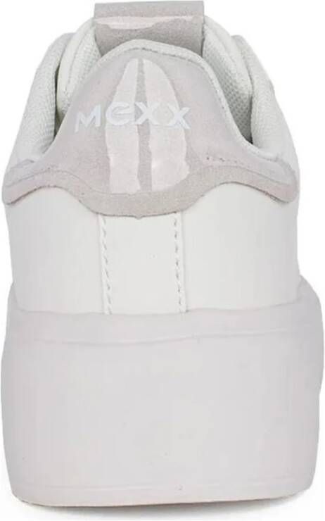 Mexx Witte Vrijetijdssneakers voor Vrouwen White Dames