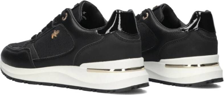 Mexx Zwarte Lage Sneakers Nonja Black Dames