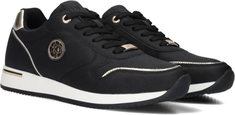 Mexx Zwarte Lage Sneakers voor Dames Black Dames