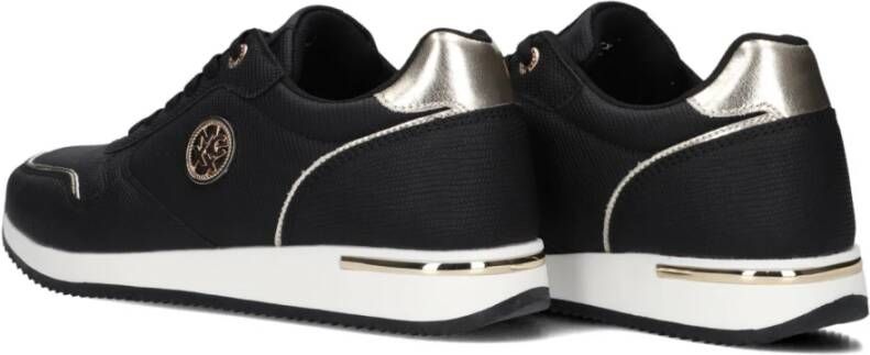 Mexx Zwarte Lage Sneakers voor Dames Black Dames