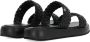 Mexx Zwarte platte sandalen voor vrouwen Black Dames - Thumbnail 3