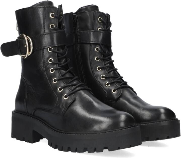 Mexx Zwarte Veterschoen Haney Black Dames