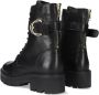 Mexx Haney Veterboots Laarzen Met Veters Dames Zwart - Thumbnail 5