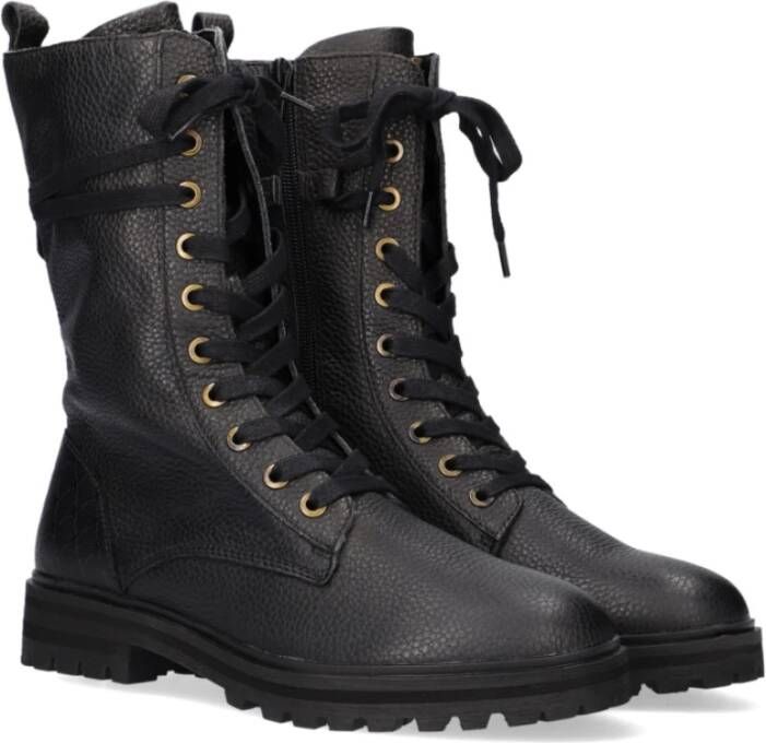 Mexx Zwarte Veterschoen Hatty Black Dames