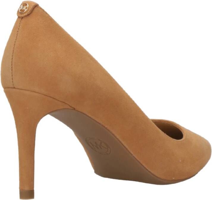 Michael Kors Alina Flex Leren Pumps Brown Dames