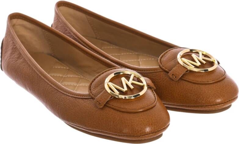 Michael Kors Ballerinas Brown Dames