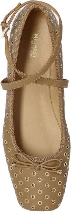 Michael Kors Ballerina's Collette Beige Dames