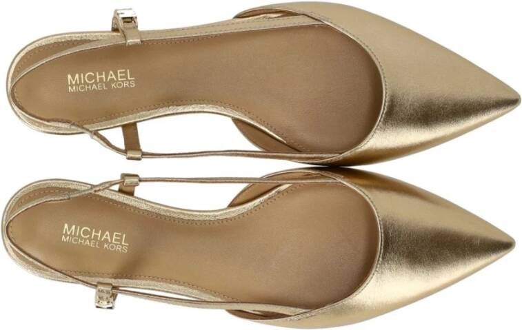 Michael Kors Ballerinas Yellow Dames