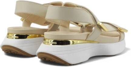 Michael Kors Beige Sandalen voor Vrouwen Beige Dames