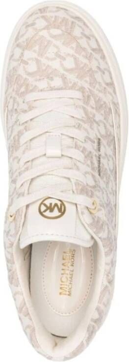 Michael Kors Beige Vetersneakers Beige Dames