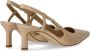 Michael Kors Nude Patent Leren Slingback Pump Beige Dames - Thumbnail 4