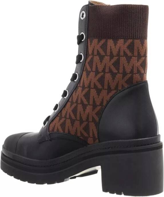 Michael Kors Brea Bootie Zwart Bruin Brown Dames