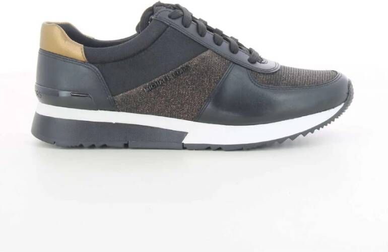 Michael Kors Brons Allie Trainer Damesschoenen Black Dames