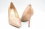 Michael Kors Bruin Leren Veterschoenen Beige Dames - Thumbnail 3