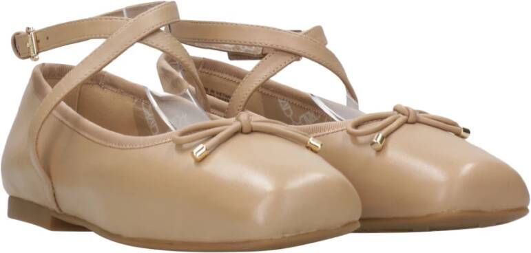 Michael Kors Bruine Platte Ballet Ballerina Schoenen Brown Dames