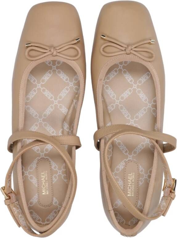 Michael Kors Bruine Platte Ballet Ballerina Schoenen Brown Dames