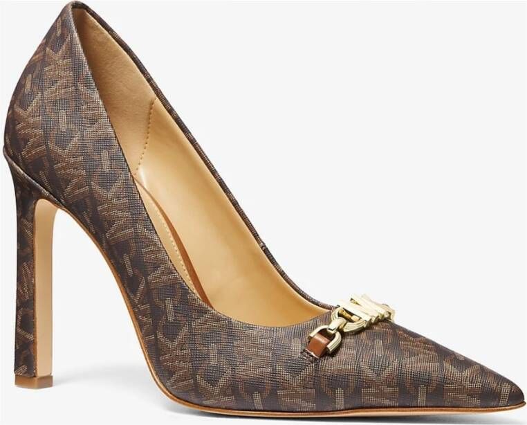 Michael Kors Bruine Tiffanie Pump Dames Schoenen Brown Dames