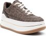 Michael Kors Bruine Vetersneakers Brown Dames - Thumbnail 2