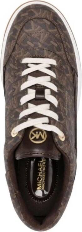 Michael Kors Bruine Vetersneakers Brown Dames