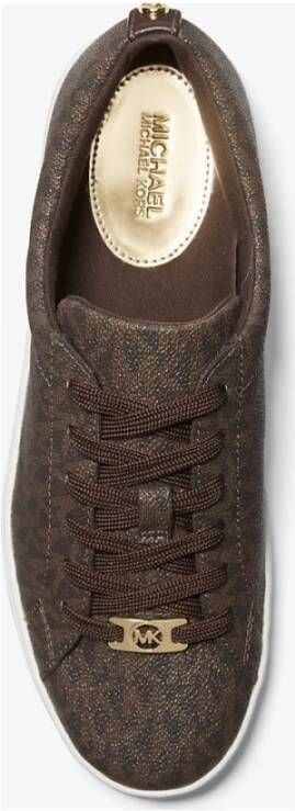 Michael Kors Bruine Vetersneakers Brown Dames