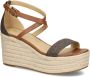 Michael Kors Bruine Wedge Espadrilles voor Vrouwen Brown Dames - Thumbnail 2