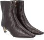 Michael Kors Chocolade Kitten Bootie Stijlvolle Schoen Brown Dames - Thumbnail 2