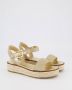 MICHAEL KORS Sandalen Dames Richie Espadrille Maat: 39 Materiaal: Leer Kleur: Goud - Thumbnail 9