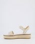 Michael Kors Dames Richie Espadrille Sandaal Wit Beige Dames - Thumbnail 2