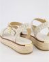 Michael Kors Dames Richie Espadrille Sandaal Wit Beige Dames - Thumbnail 5