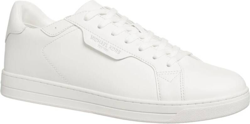 Michael Kors Eenvoudige Veterschoenen White Heren