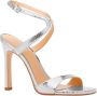 Michael Kors Zilveren Leren Open Teen Sandalen Gray Dames - Thumbnail 5