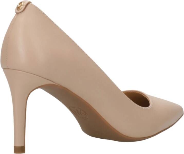 Michael Kors Elegante Alina Flex Leren Pumps Beige Dames