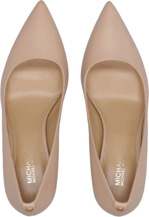 Michael Kors Elegante Alina Flex Leren Pumps Beige Dames