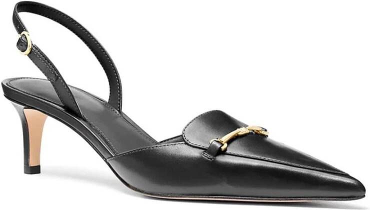 Michael Kors Lena Slingback Pump van leer Black Dames