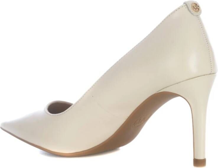 Michael Kors Elegante Decollete Schoenen voor Vrouwen White Dames