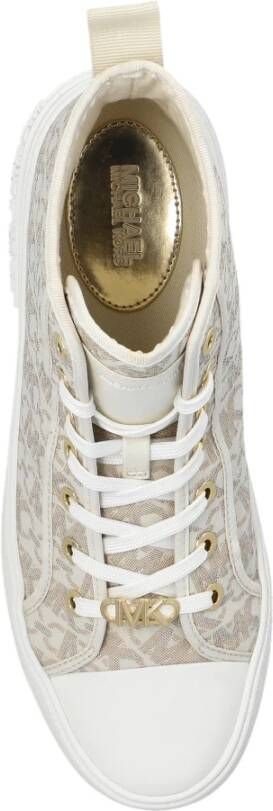 Michael Kors Enkellaagse 'Evy' sneakers Beige Dames