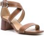 Michael Kors High Heel Sandals Brown Dames - Thumbnail 6