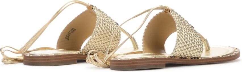 Michael Kors Flat Sandals Geel Dames