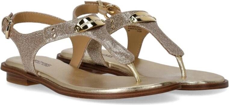 Michael Kors Flat Sandals Geel Dames