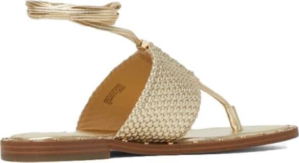 Michael Kors Flat Sandals Geel Dames