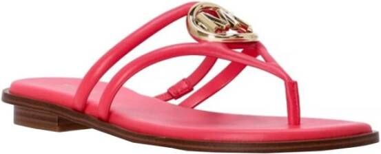 Michael Kors Flat Sandals Rood Dames